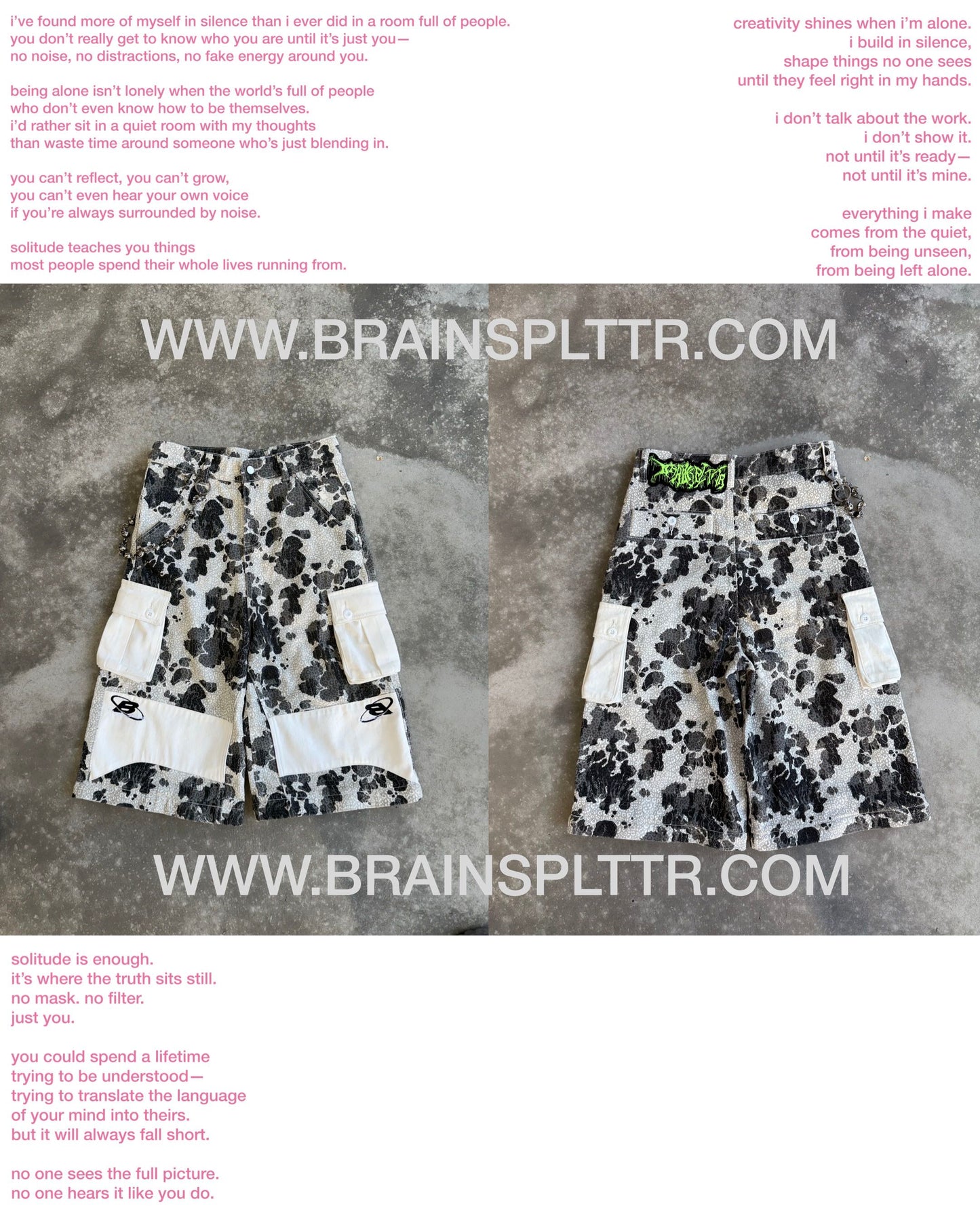 ANYSEASON CARGOZIP TROUSERS/SHORTS